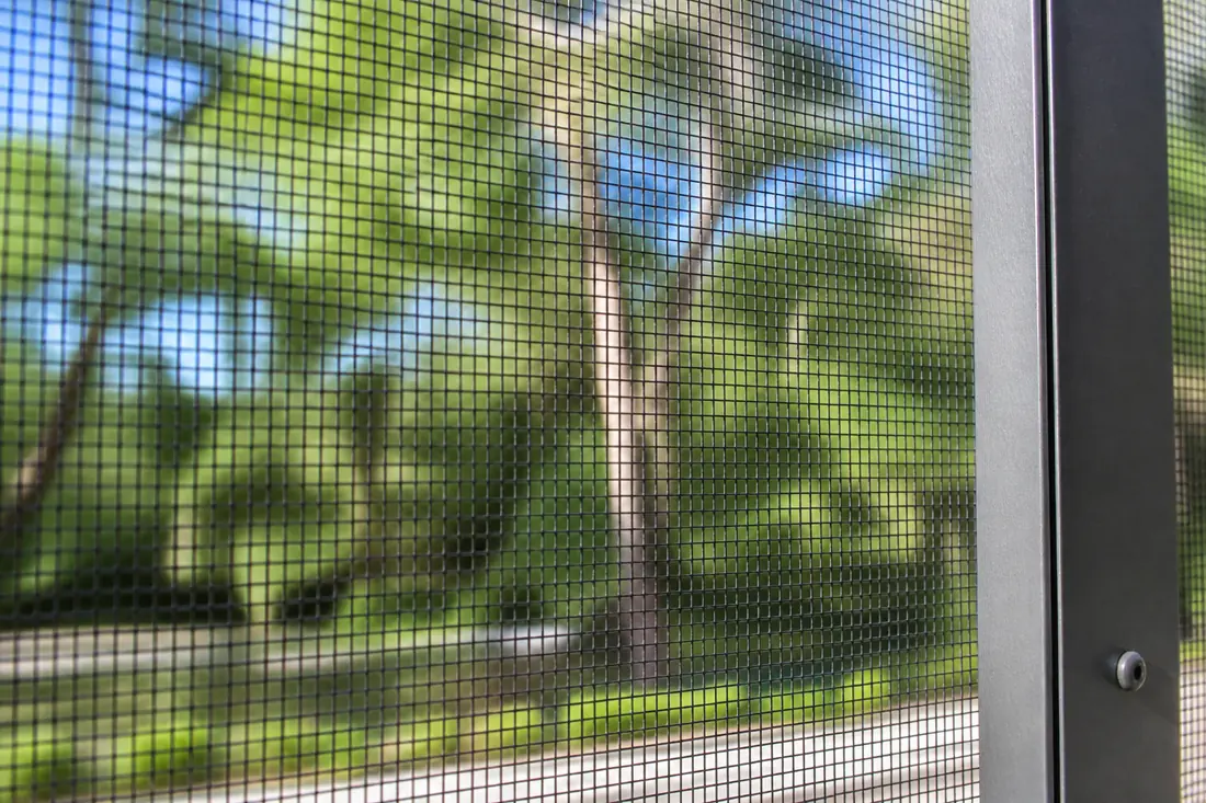 Standard fiberglass mesh — screen enclosure repair