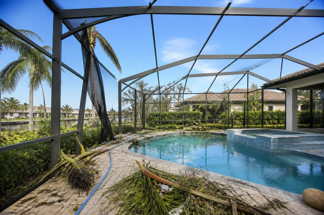 Storm Damage Repair project